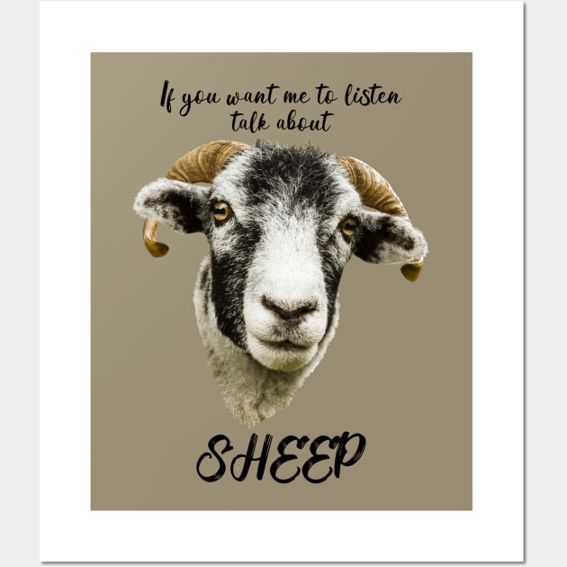 Talk About Sheep, Swaledale Wall Art by Jane Stanley Photography